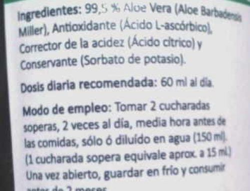 “Quien compre un producto de Aloe vera por 2 ó 3 euros debe saber que no es de calidad ni está controlado”