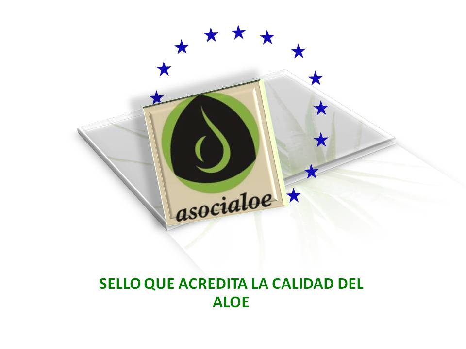 Sello calidad aloe vera Asocialoe