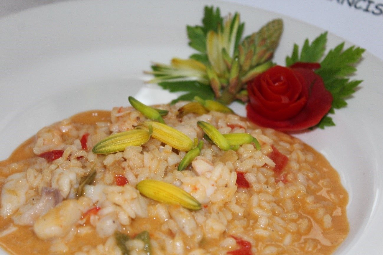 Arroz meloso con aloe vera. Francisco Brenes